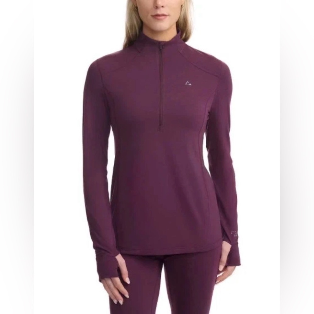 Paradox Burgundy Merino Blend Long Sleeve